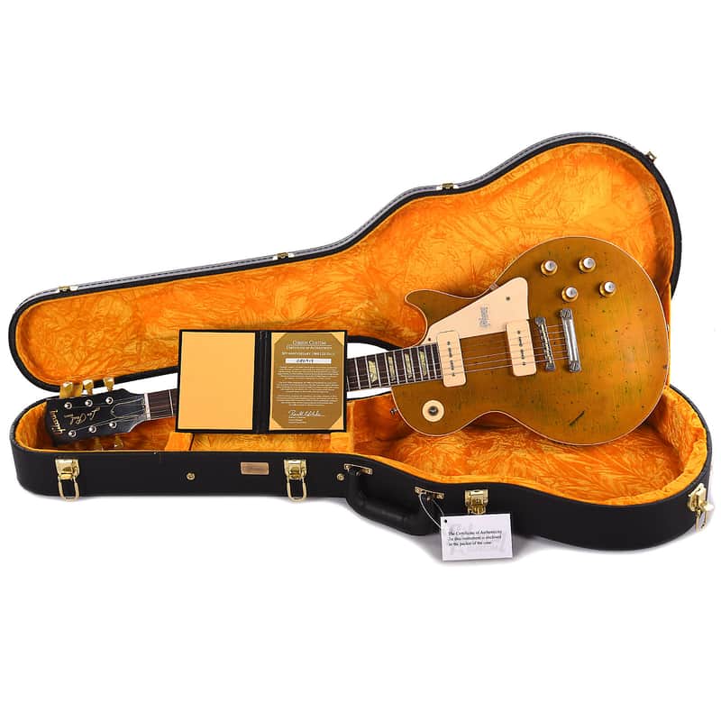 Gibson Custom Shop 50th Anniversary '68 Les Paul Heavy-Aged Goldtop image 8
