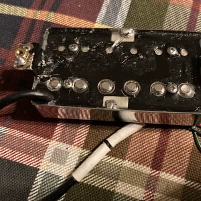 Chrome Ernie Ball Music Man Luke "HT" Humbucker Bridge Pickup, 52mm, Hot Treble image 6