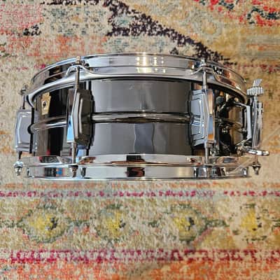 Ludwig Black Beauty 14x5" Nickel Over Brass 8-Lug Snare image 5
