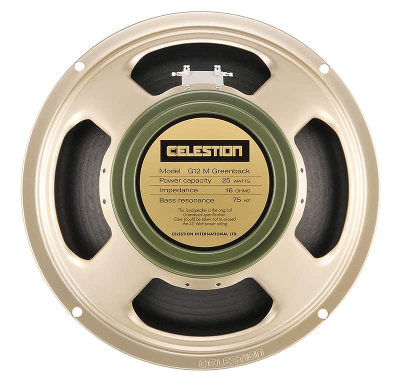 Celestion G12M Greenback Made in England 12 inch guitar speaker Free Break IN image 1
