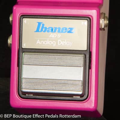 Ibanez AD-9 Analog Delay 1983 Japan s/n 306035 , MN3205 chip and JRC4558D op amp image 5