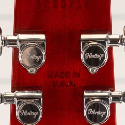 Heritage H-150 P90 Electric Guitar, Rosewood Fingerboard, Vintage Cherry Sunburst image 2