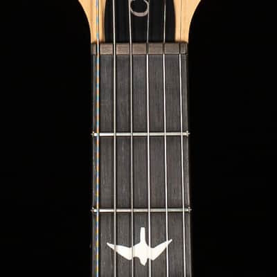 PRS CE 24 Willcutt Exclusive Run Faded Gray Black Blue Burst w/ Blue Back (743) image 5
