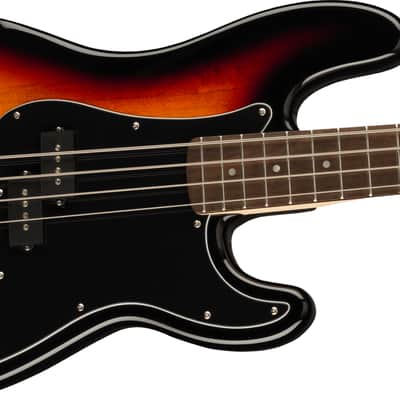 Squier Affinity Series Precision Bass PJ Pack - Laurel Fingerboard - 3-Color Sunburst - Gig Bag - Rumble 15 - 120V image 4