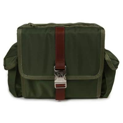 Tucker & Bloom DJ Sidekick 45 7" Vinyl Record DJ Bag 100 (olive ballistic) image 2