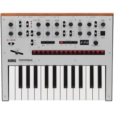 Korg Monologue Analog Synthesizer - Silver