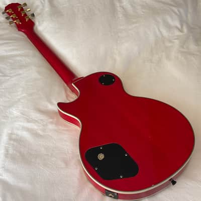 Vintage 2002 Epiphone (Gibson) Les Paul Custom Plus - Heritage Cherry Sunburst - Flame Top - Made in Korea (MIK) - Free Pro Setup image 16