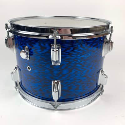 Rogers Fullerton Complete Rack Tom & Mount 13x8 70s - Blue Onyx With user friendly aftermarket tom arm image 4