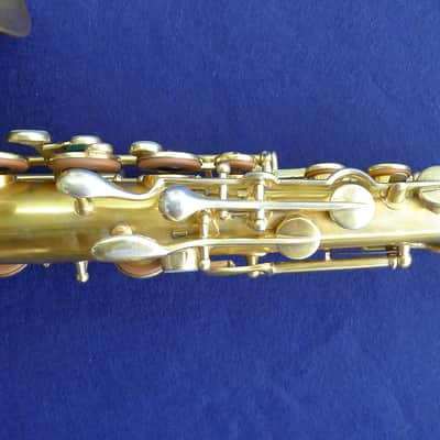 Vintage Gold-Plated Holton C Melody Saxophone Pro Overhauled image 5