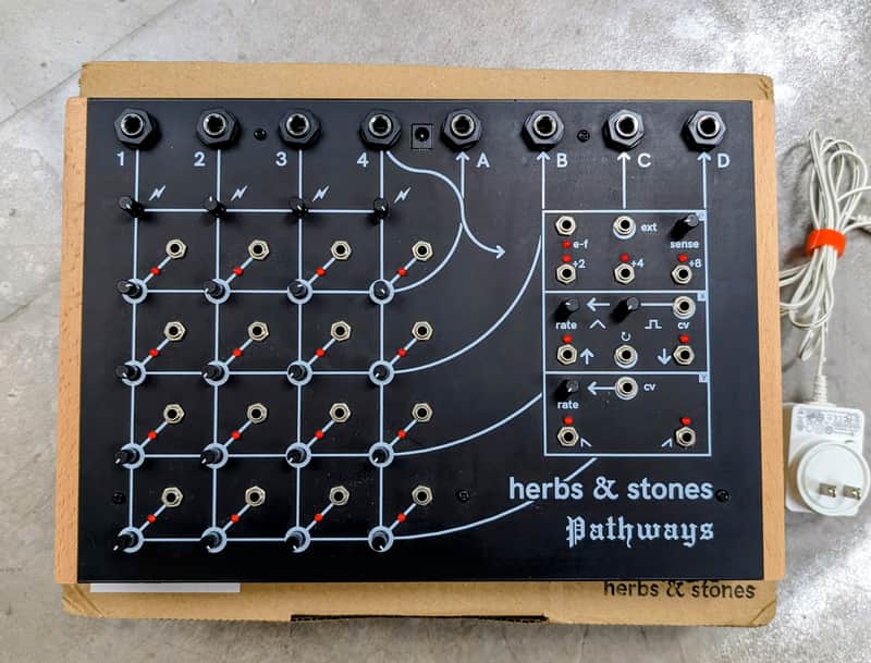 Herbs and Stones Pathways Modular Matrix Mixer 2020 - Present - Black with Wood Frame image 1