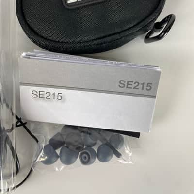 Shure SE215 Single Driver In-Ear Monitors, Black image 3