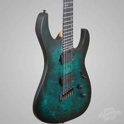 Legator Ninja 6 String Multi-Scale Super Shred - Dark Sapphire image 3