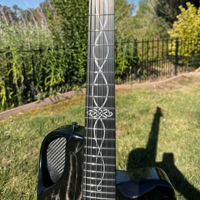 Emerald Virtuo 2024 Translucent Black Quilted Maple image 3