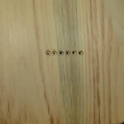 Spalted Maple Top / Aged Pine wood body - Standard - 3lbs 3oz #3655 USAIMPORT CHARGES INCLUDED image 6