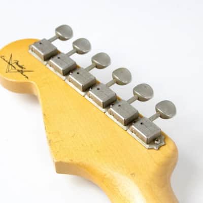 Vintage 1955 Fender Stratocaster 55' Reissue Custom Shop ~Heavy Relic~ Maple Neck USA Strat w/Original Tuners image 16