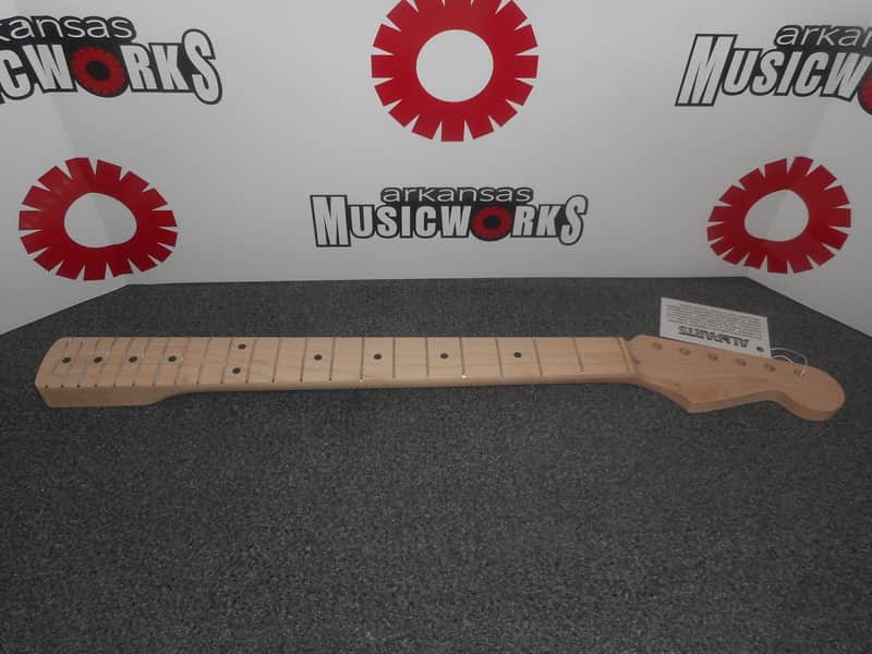 Allparts Fender Licensed Strat Replacement Neck, Chunky Maple - #SMO-FAT image 1