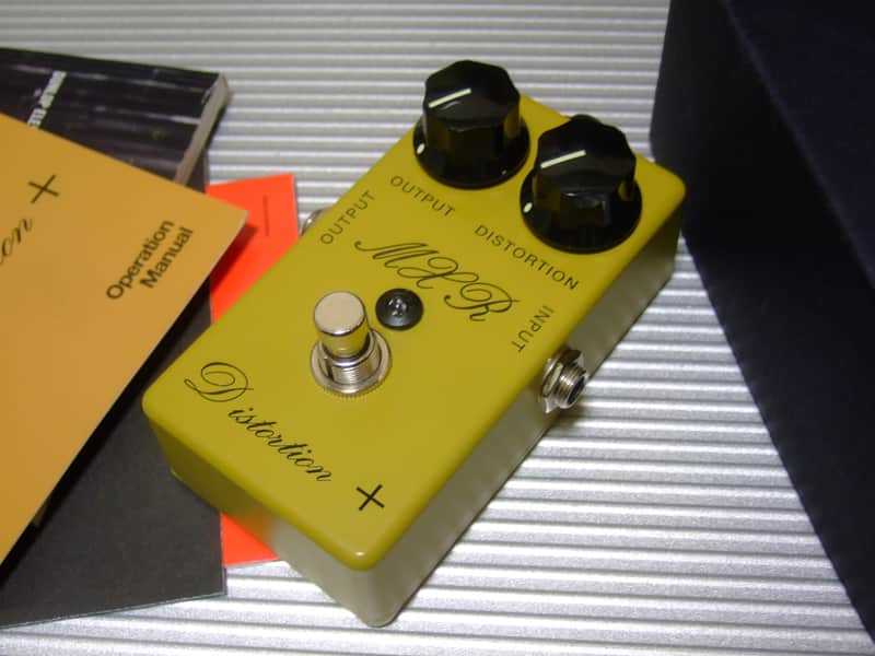 MXR CSP104 '73 Vintage Script Distortion+ Modified with LED, Power Jack, and True Bypass image 1