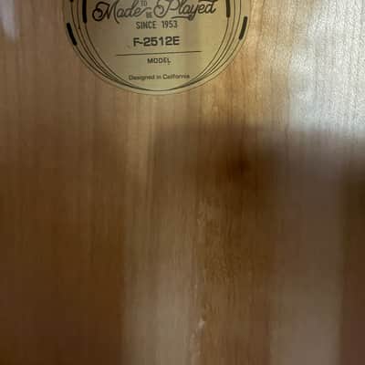 Guild Westerly Collection F-2512E Maple 2019 - Present - Natural image 3