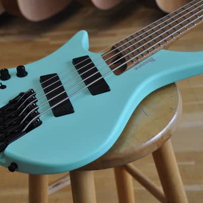 IBANEZ EHB1005MSL SFM Sea Foam Green Matte / 5-String Multi Scale / EHB Ergonomic Headless Bass Series / EHB1005MSL-SFM / I230711714 image 6