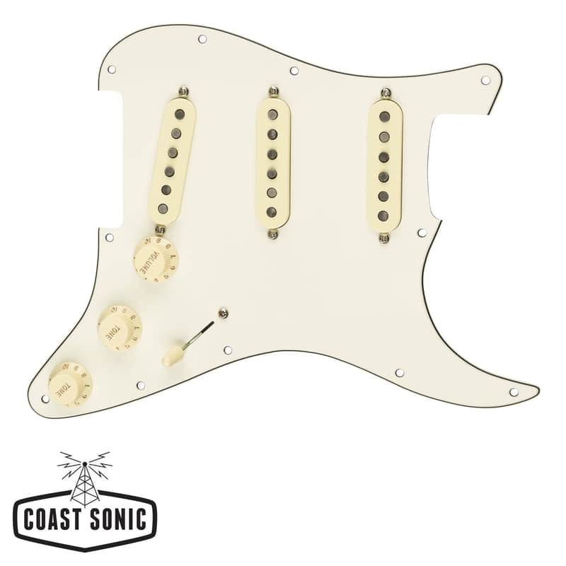 Mint Fender Pre-Wired Strat Pickguard, Custom '69 SSS image 1