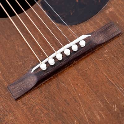1943 Martin 0-15 Wartime Mahogany-Topped Vintage Acoustic Guitar w/ Case image 9