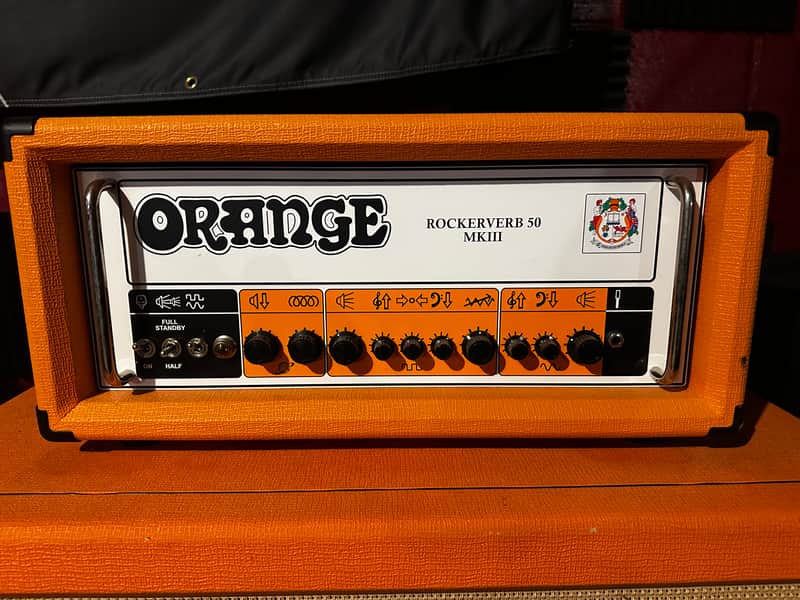 Orange Rockerverb 50 MK III 2-Channel 50-Watt Guitar Amp Head
