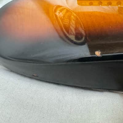 Fender USA SRV Stevie Ray Vaughan Signature Stratocaster Guitar with DiMarzio Hot Rails pickups + Case 1994 - 3-Color Sunburst / Pau Ferro fingerboard image 18