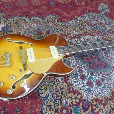 Johnson Semi-Hollow Guitar with P90s image 2