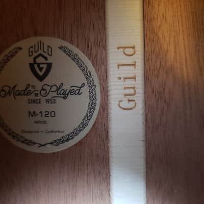 Guild M-120 | OO | All Solid Mahogany body | Gloss finish | Serial No. G32117150 image 24