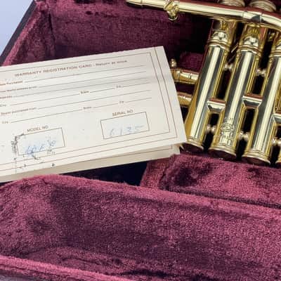 RARE F. Besson MEHA 60FP “Steme Prototype” Piccolo Trumpet Kanstul USA #6135 image 4