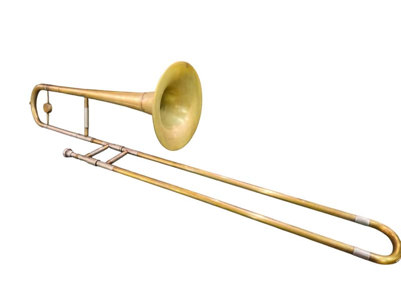 Vintage Slider Trombone Orpheus Kyiv Ukraine USSR Pink brass 1982 #54 image 1