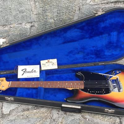 Fender Mustang 1978 - Sunburst Rosewood Fingerboard MINT image 16