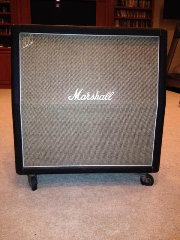 1969/1970 Vintage Marshall 4x12 (Pre-Rola G12H 30watt 55hz) image 1