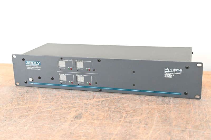 Ashly Protea System II 4.24GS 4-Channel Digital Graphic Equalizer Slave CG00894 image 1