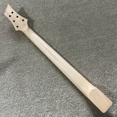 Unfinished Maple Wood Guitar Neck, Rosewood 24 Frets Fingerboard image 5