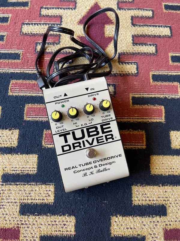 BK Butler 911 Tube Driver Reissue with Bias Knob 2008 - Present - Cream image 1