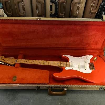 Fender Hank Marvin Prototype Stratocaster SUPER RARE 1989 Fiesta Red image 5