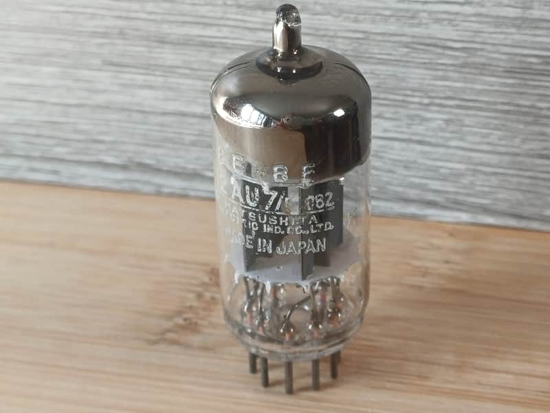 Nice MATSUSHITA ecc82 12AU7 60's Made in Japan first quality preamp excellent Mullard subsitute image 1