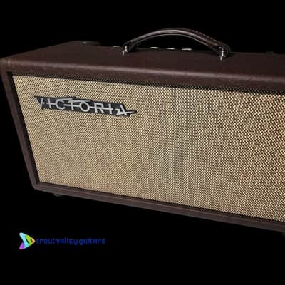 On Order Victoria Reverberato Reverb Circuit Based on ’65 Blackface Twin Reverb-Vibrato Circuit Derived from ’63 Brownface Concert-Brown Ostrich-British Black and Tan Grill Cloth image 1