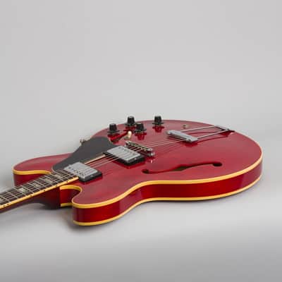 Gibson ES-335TDC Semi-Hollow Body Electric Guitar (1968), ser. #525420, original black hard shell case. image 7