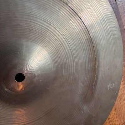 Restored Zildjian 16" A. Zildjian '70s Stamp Crash Cymbal 1970s - Traditional image 2
