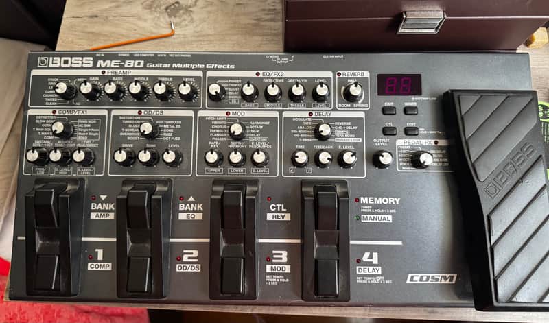 Boss ME-80 Multi-Effect Unit 2014 - Present - Carbon | Reverb