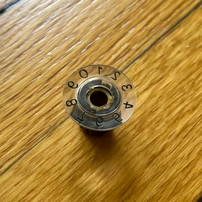 1970s Sound City Knob Red Cap Set Screw Priced Individually image 2