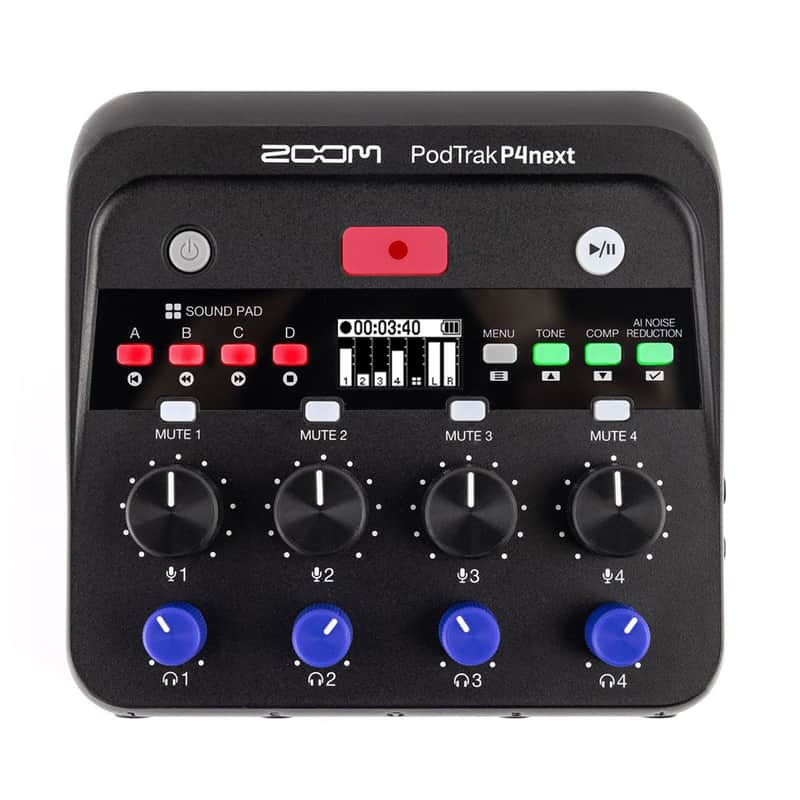 PodTrak P4next Podcast Recorder image 1