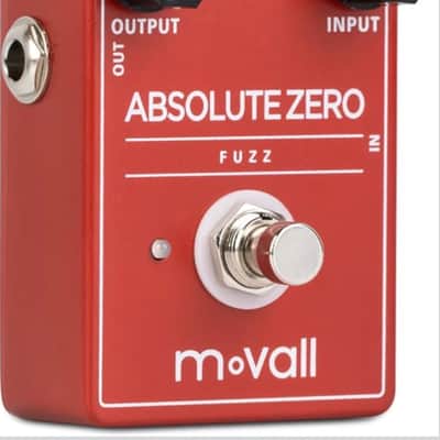 moVall MP103 Absolute Zero Fuzz Red Guitar Effects Pedal moVall MP103 2025 - RED image 3