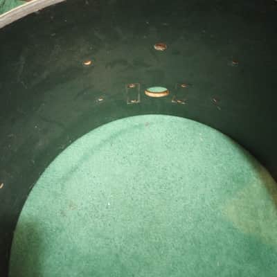 Premier 22"(diameter)x16"(depth) Bass Drum Shell 1980's - Black Wrap image 11