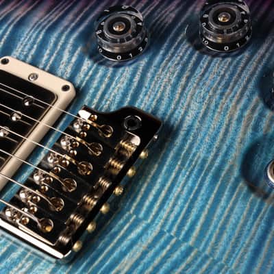 PRS Eddie's Guitars Wood Library DGT (David Grissom Trem)/Mahogany Neck - Aquableux Purple Burst image 20