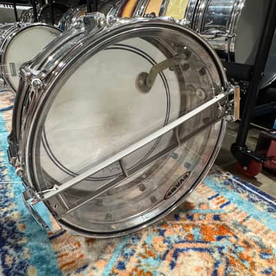 Rogers Dynasonic Steel Snare - 14x5” 1970s image 4