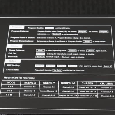 Elation STAGE-SETTER 8-Channel Lighting Controller Black image 4