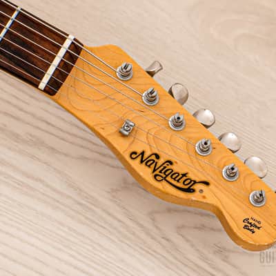 2014 Navigator by ESP N-TE-ASR T-Style Ash, Blonde Lacquer w/ Seymour Duncan Antiquity, Case & Tag image 4